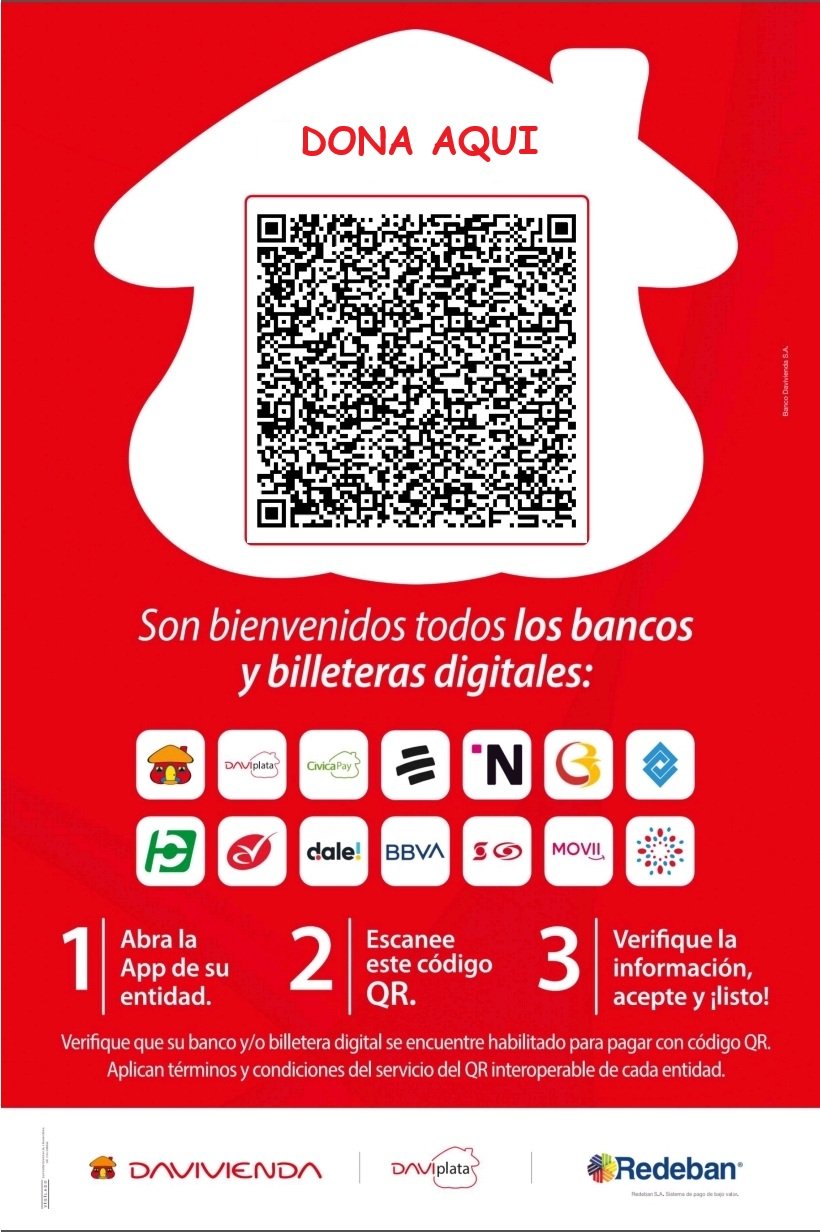 QR para donar $5000